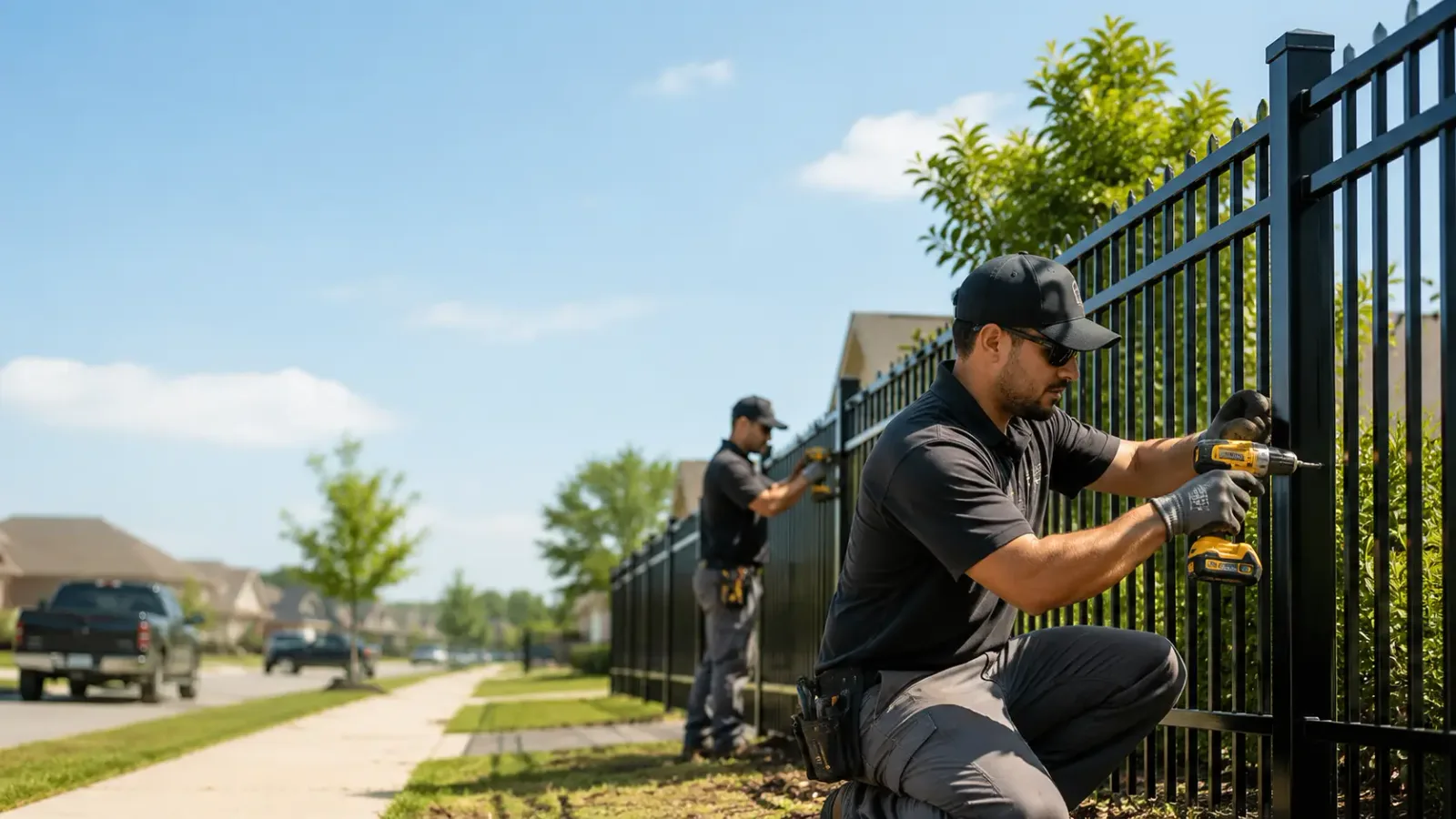 Metal Fence Installation in Saint Germain, WI